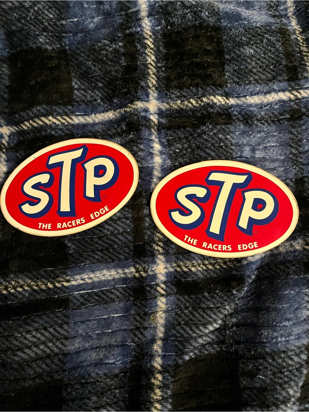 STP vintage stickers